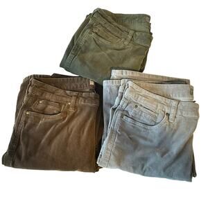 Kut From The Kloth Bundle of 3 Corduroy Karen & Natalie Bootcut Pants Size 10